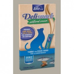 Lifecat Delisnack Natural Cream 6 x 15gr