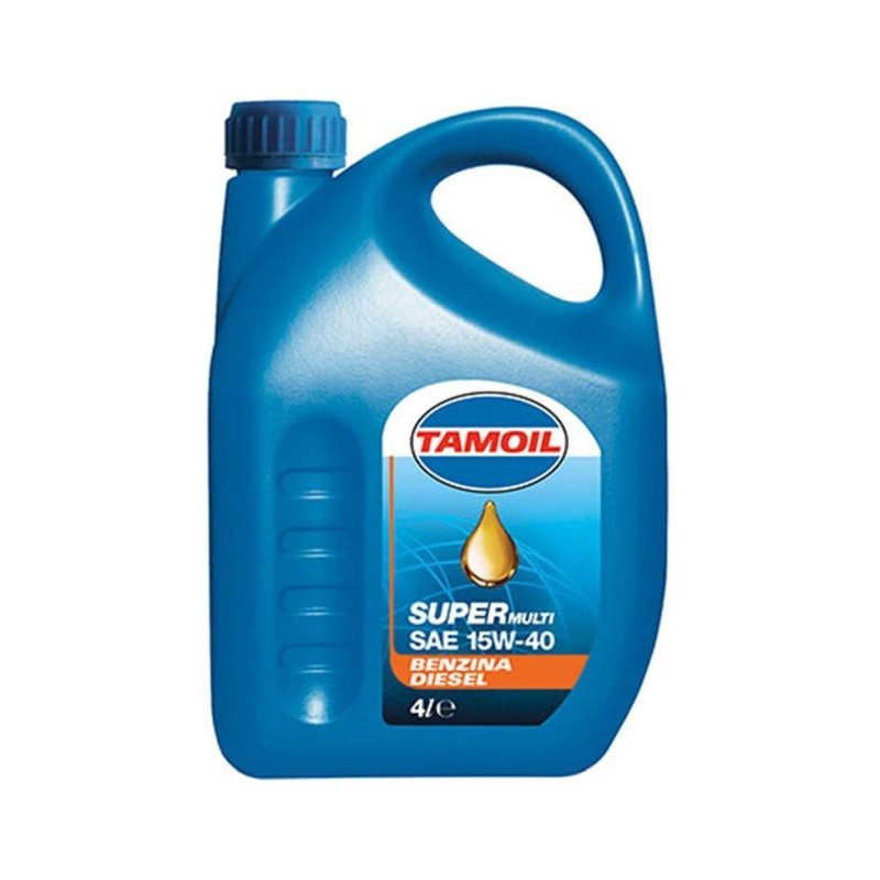 Tamoil Olio Motore Super Multi SAE 15W-40 4 Lt