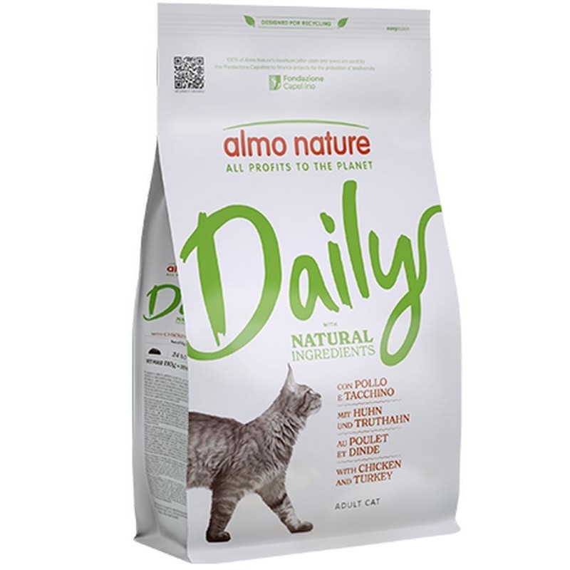 Almo Nature Gatto Daily Maintenance 1,2 kg Pollo e Tacchino