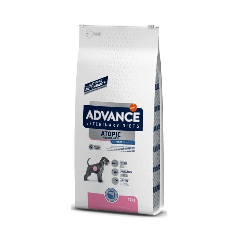 Advance Veterinary Cane Atopic Medium Large 12 kg Trota e Patate