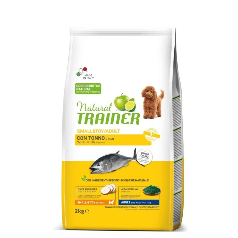 Trainer Cane Small & Toy 2 kg Tonno e Riso