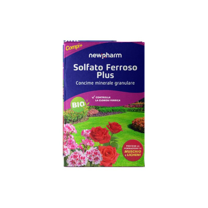 Newpharm Concime BIO Solfato Ferroso Plus 1 kg