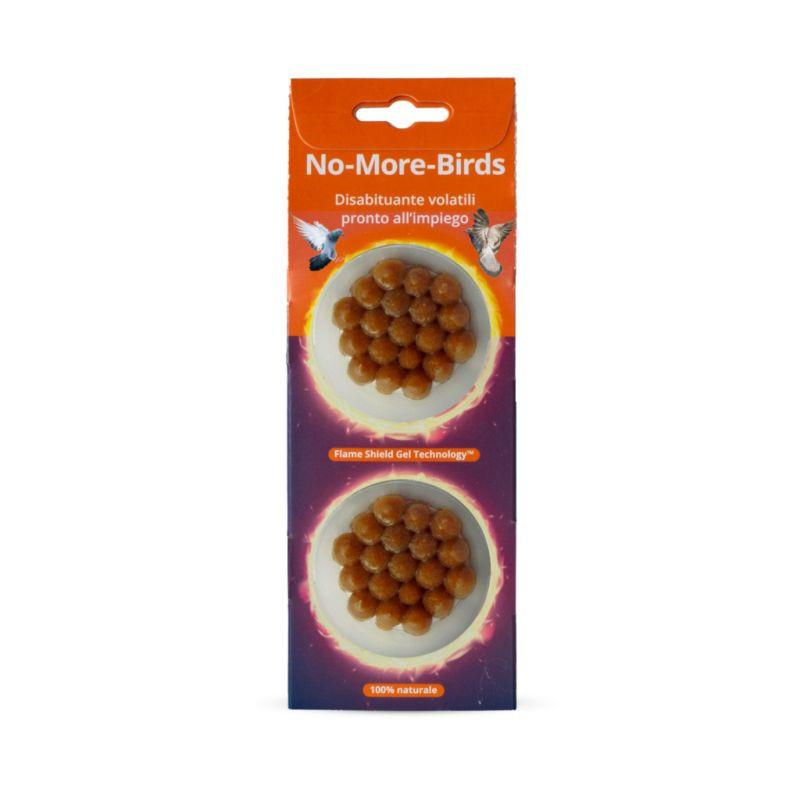 Newpharm Disabituante Volatili No More Birds Gel 2 Dischetti