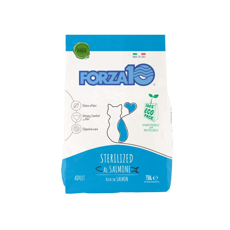 Forza10 Gatto Maintenance Adult Sterilized 350gr Salmone