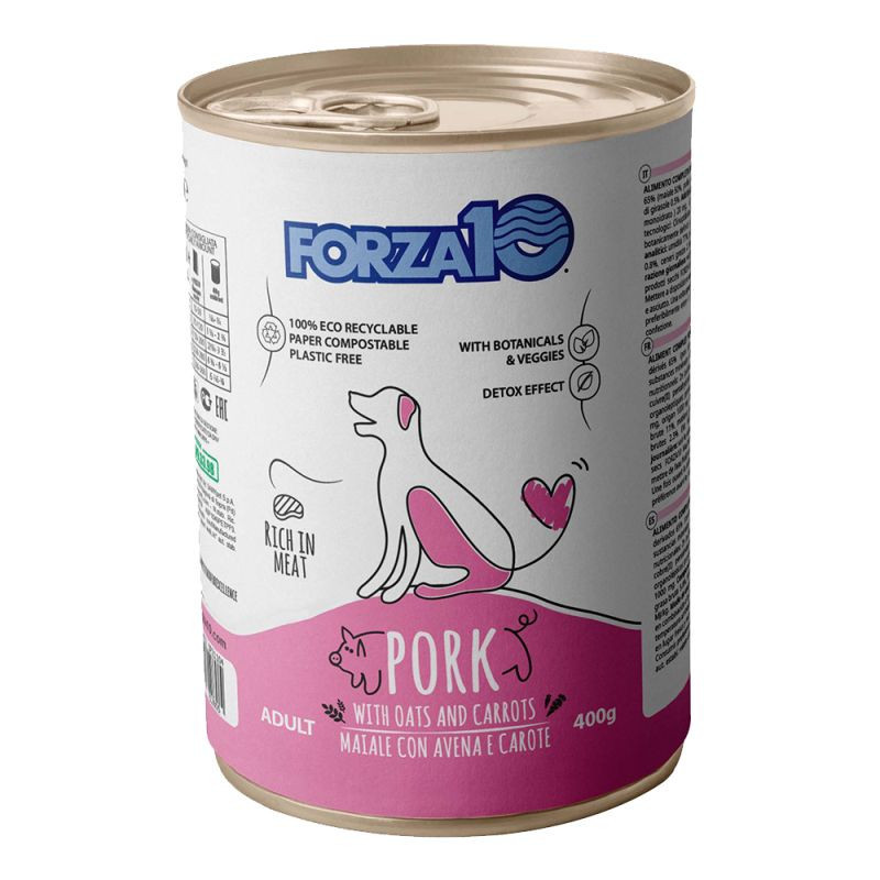 Forza10 Cane Maintenance Adult Lattina 400gr Maiale