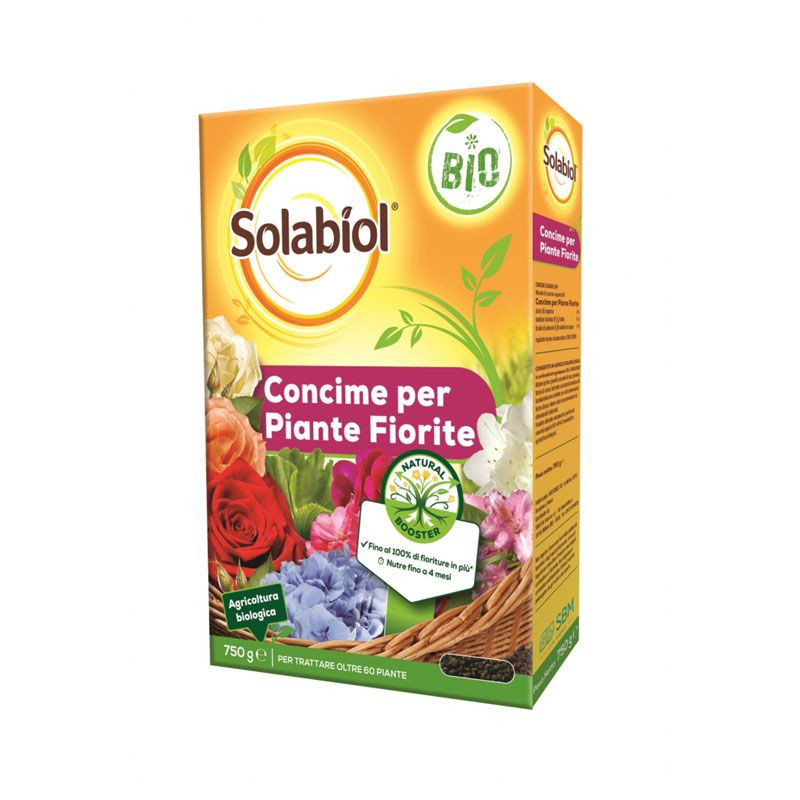 Solabiol Concime Granulare Piante Fiorite 750gr