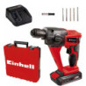 Einhell Martello tassellatore a batteria TE-HD 18 Li (1x2.5 Ah)