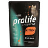 Prolife Gatto Lifestyle Kitten busta 85gr Pollo