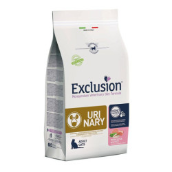 Exclusion Gatto Urinary 1,5 kg Maiale Piselli e Riso