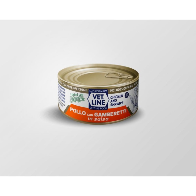 Vet Line Gatto Natural in Salsa 70gr