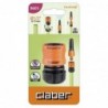 Raccordo da 1/2” AquaStop Quick Click Claber Blister