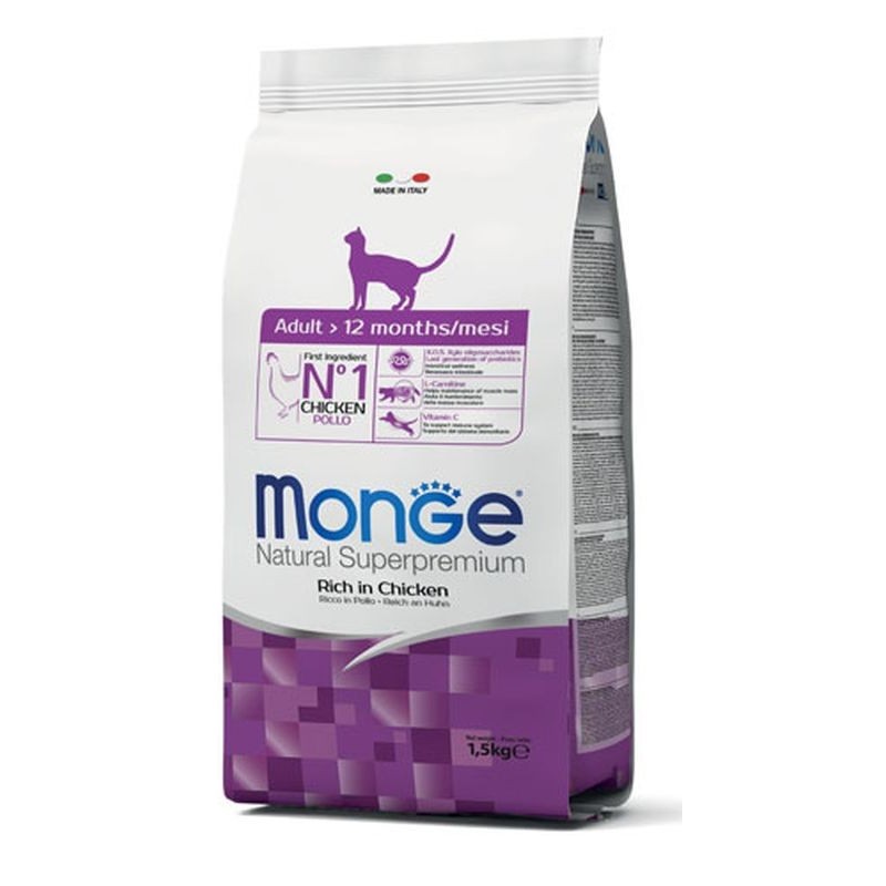 Monge Gatto Adult 10kg Pollo