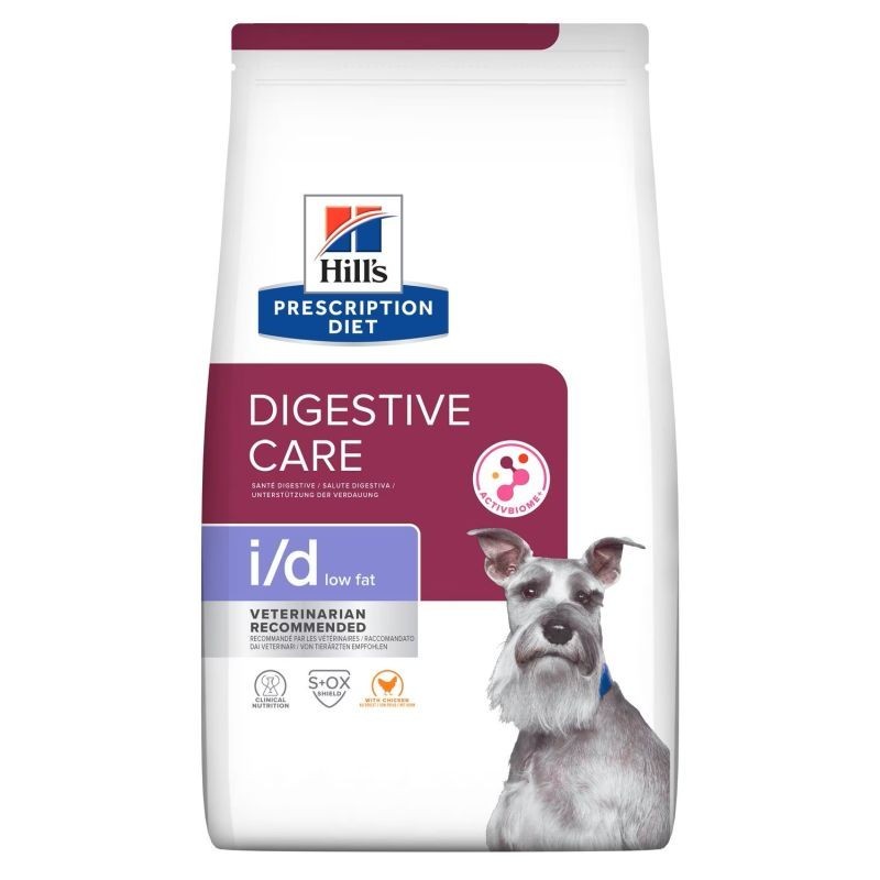 Hill's Cane Prescription Diet i/d Digestive Care Low Fat 10 kg