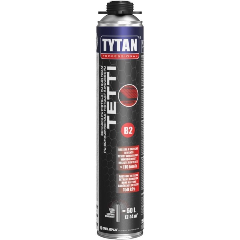 Tytan Schiuma Tetti B2 Max adesione per Pistola 750ml Terracotta