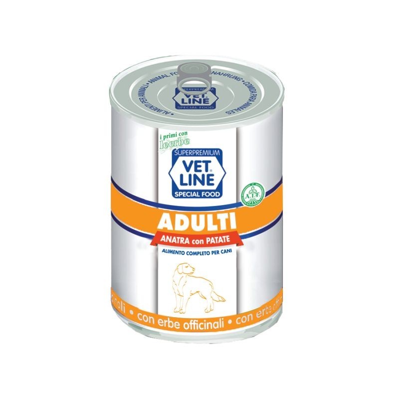 Vet Line Cane 400gr Anatra e Patate