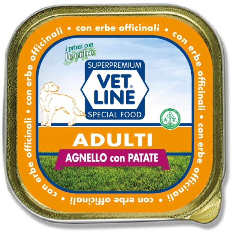 Vet Line Cane 150gr Agnello e Patate